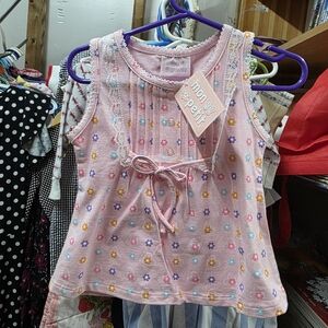 Mon Petit Pink Floral Kids Camisole